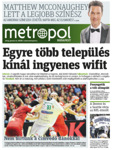 Metro [Hungary - Budapest], 21. Januar 2014