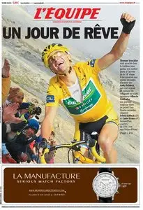L'EQUIPE (22 Juillet 2011)