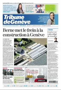 Tribune de Genève du 23 Avril 2015