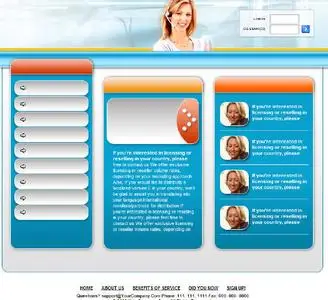 Full HTML Template (html + psd)