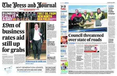The Press and Journal Aberdeen – September 27, 2017