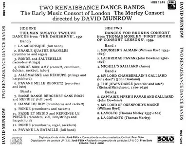 David Munrow - Two Renaissance Dance Bands (LP / FLAC)