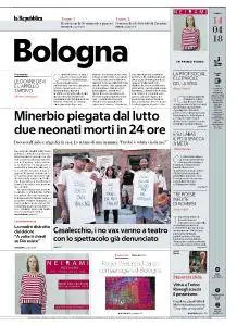 la Repubblica Bologna - 14 Aprile 2018