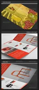 GraphicRiver Trifold Brochure Mock-Up