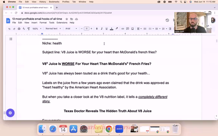 Justin Goff - 13 Most Profitable Email Hooks Of All Time