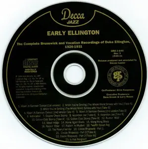 Duke Ellington - Early Ellington: The Complete Brunswick and Vocalion Recordings 1926-1931 (1994) [3CD Set] {Decca Jazz}