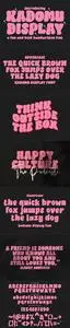 Kadomu - Cute Display Font
