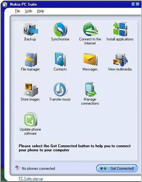 Nokia PC Suite 6.84 Release 10 for Nokia Phone
