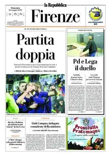 la Repubblica Firenze – 26 maggio 2019