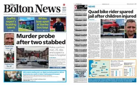 The Bolton News – December 13, 2021