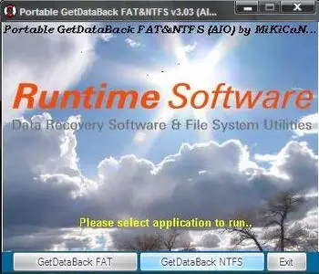 Portable GetDataBack FAT&NTFS v3.03 AIO