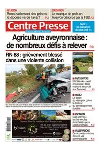 Centre Presse Aveyron - 22 Septembre 2023