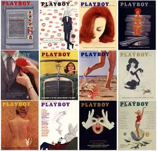 Playboy USA - Full Year 1960 Issues Collection