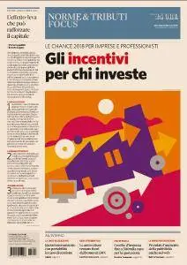 Il Sole 24 Ore Focus - 24 Gennaio 2018