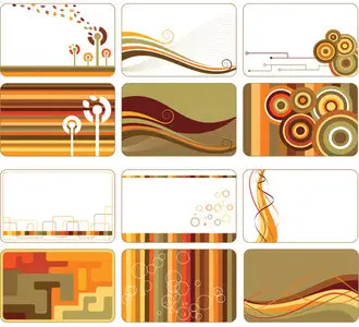 Design elements Cards