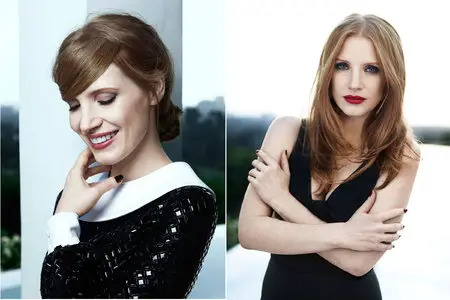 Jessica Chastain by Max Vadukul for YSL Manifesto Fragrance Spring/Summer 2014 Campaign