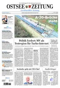 Ostsee Zeitung Greifswalder Zeitung - 13. November 2018