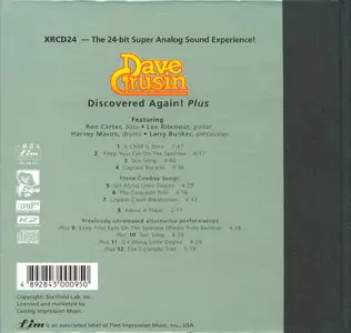 Dave Grusin - Discovered Again! Plus (1976) [XRCD Remastered 2004]