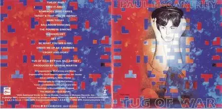 Paul McCartney - Tug Of War (1982) [1989, Japan]