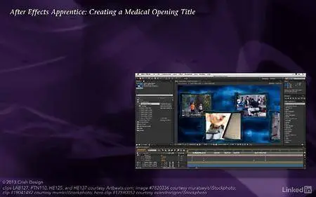 Lynda - After Effects Apprentice 16: Creating a Medical Opening Title (updated Nov 11, 2016)