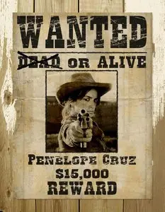 PSD - Wanted Poster