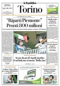 la Repubblica Torino - 26 Aprile 2020