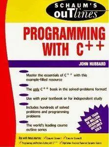 John R. Hubbard - Schaum's Outlines - Programming With C++ [Repost]