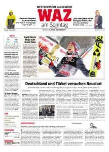 WAZ Westdeutsche Allgemeine Zeitung Sonntagsausgabe - 07. Januar 2018