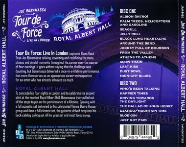 Joe Bonamassa - Tour de Force: Live In London - Royal Albert Hall (2014) [2CD] {J&R Adventures}