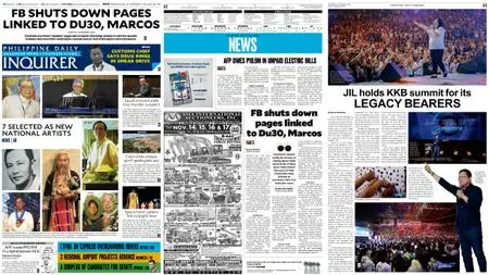 Philippine Daily Inquirer – October 24, 2018