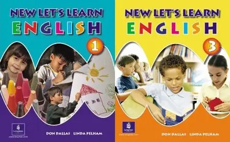 New Let's Learn English 1 & 3 (Books, CD Rom & Audio CDs)