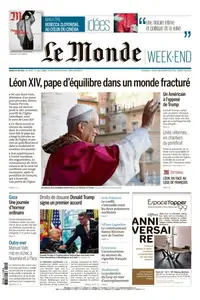 Le Monde du Samedi 10 Mai 2025