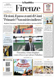 la Repubblica Firenze - 28 Febbraio 2025