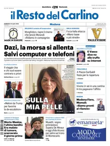 Il Resto del Carlino Modena - 13 Aprile 2025