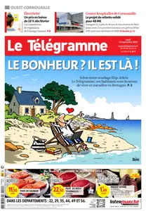 Le Télégramme Ouest Cornouaille - 12 Septembre 2024