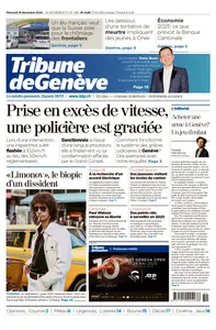 Tribune de Genève - 18 Decembre 2024