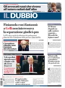 Il Dubbio - 7 Novembre 2025