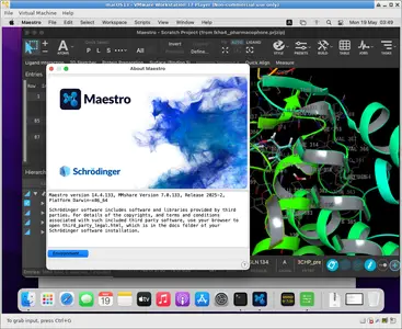 Schrodinger Suites 2025-2 macOs