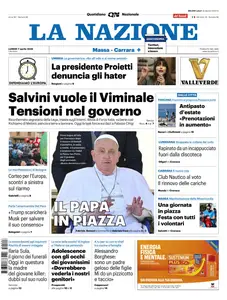 La Nazione Massa Carrara - 7 Aprile 2025