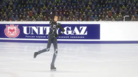 Yuri!!! on Ice (2016 S01E08 Yuri vs Yuri! The Horror!! Rostelecom Cup Short Program Smoke