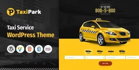 TaxiPark v1.6.8 - Taxi Cab Service Company WordPress Theme