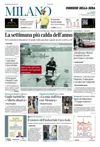 Corriere della Sera Milano - 6 Agosto 2024