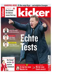 Kicker - 26  März 2026