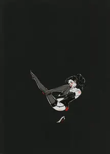 Black Pin Up Book