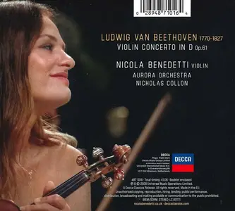 Nicola Benedetti, Nicholas Collon, Aurora Orchestra - Ludwig van Beethoven: Violin Concerto (2025)