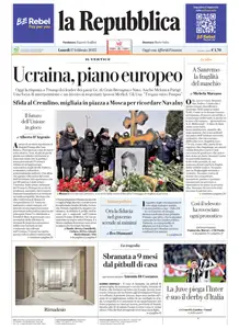 la Repubblica - 17 Febbraio 2025