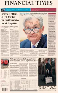 Financial Times Europe - 18 July 2025