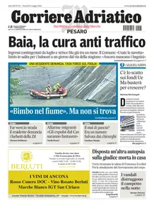 Corriere Adriatico Pesaro - 16 Maggio 2025