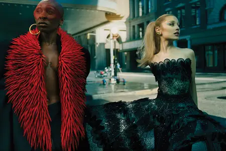 Ariana Grande and Cynthia Erivo by Norman Jean Roy for Vanity Fair November 2024