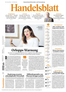 Handelsblatt  - 07 Oktober 2024
